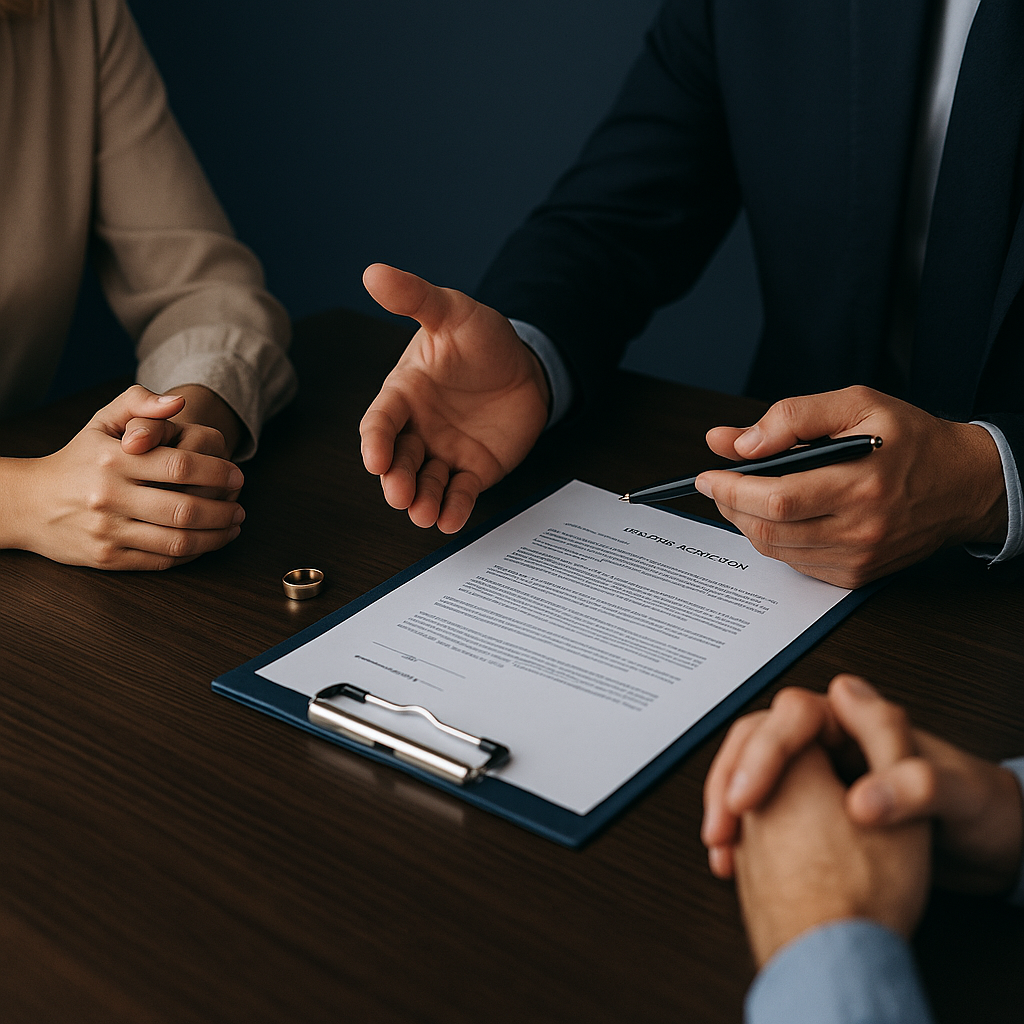 مشاوره حقوقی در پرونده‌های طلاق توافقی و یک‌طرفه